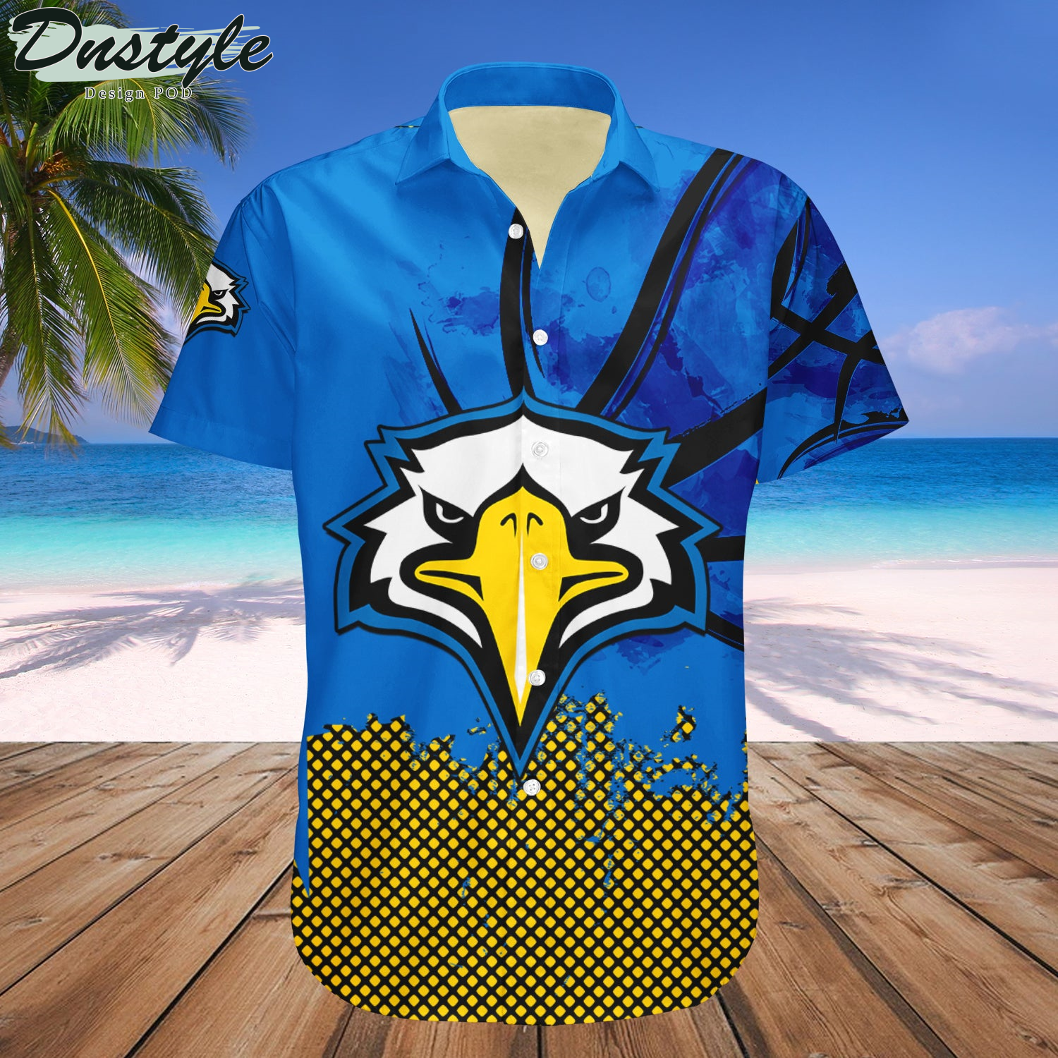 Morehead State Eagles Basketball Net Grunge Pattern Hawaii Shirt
