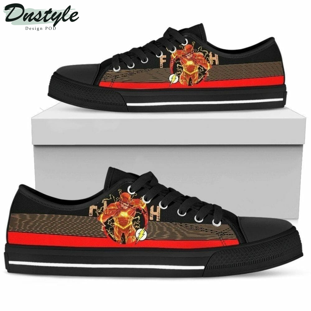 Flash For Super Heroes Low Top Shoes Sneakers