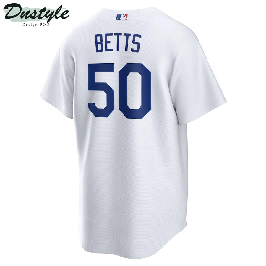 Men's Los Angeles Dodgers Mookie Betts Nike White Home Replica Player Name Jersey