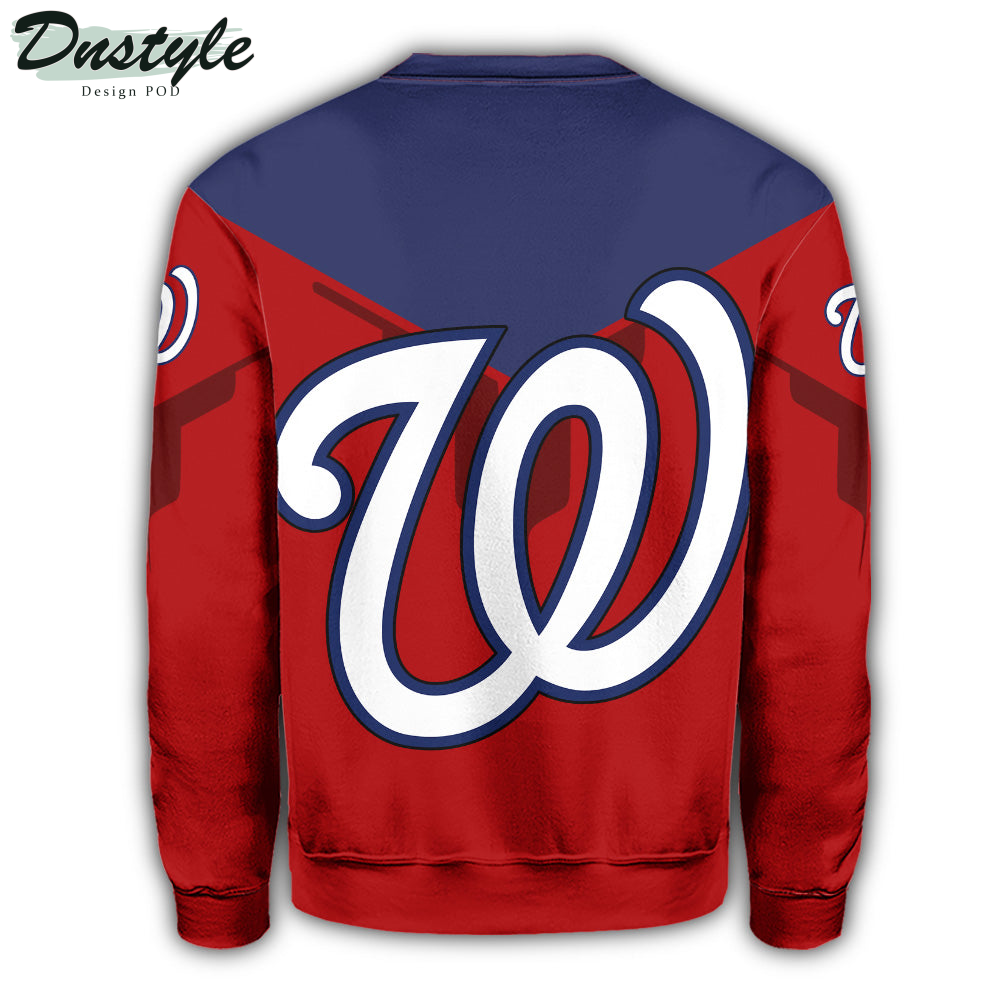Washington Nationals MLB Drinking Style Sweatshirt