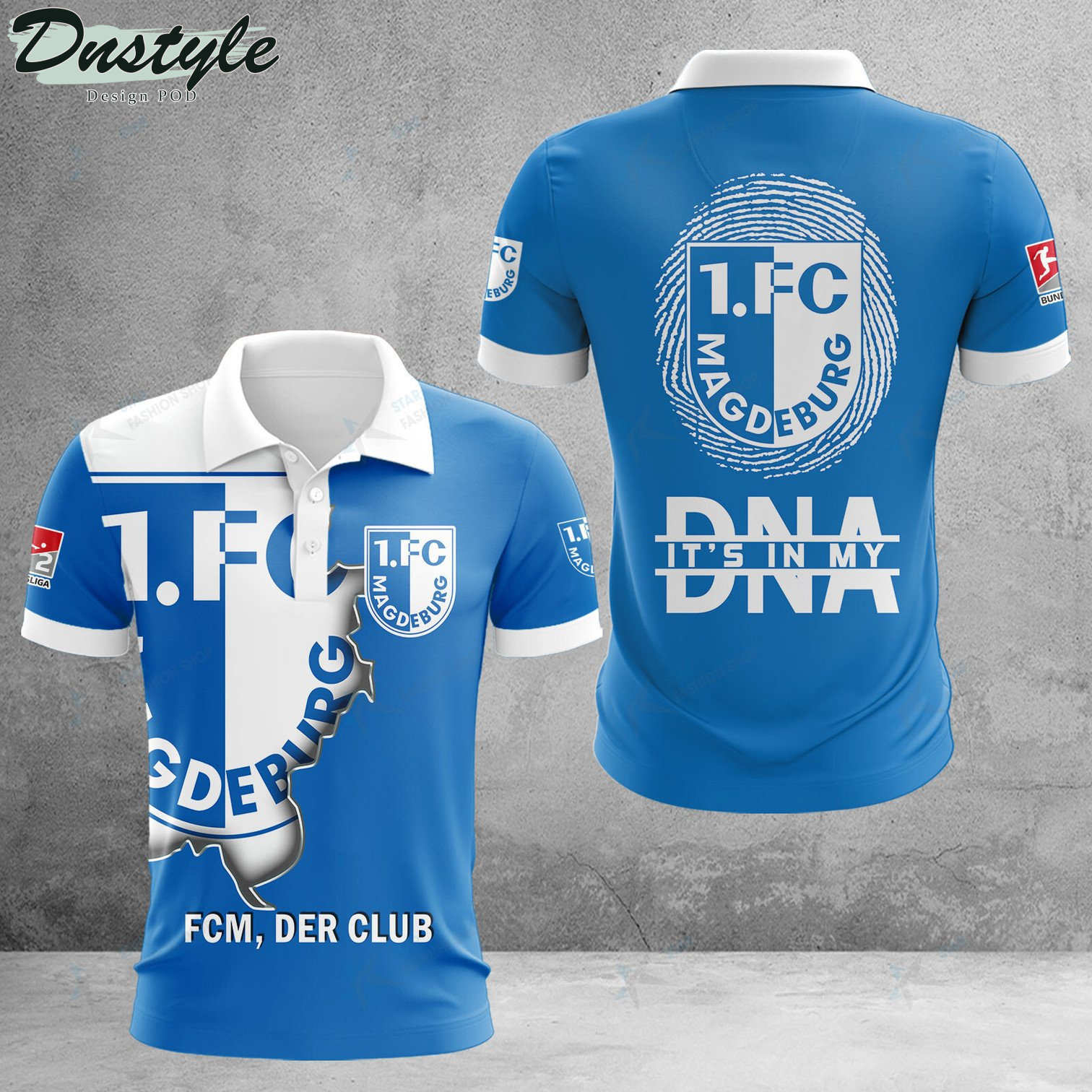 1. FC Magdeburg it’s in my DNA polo shirt
