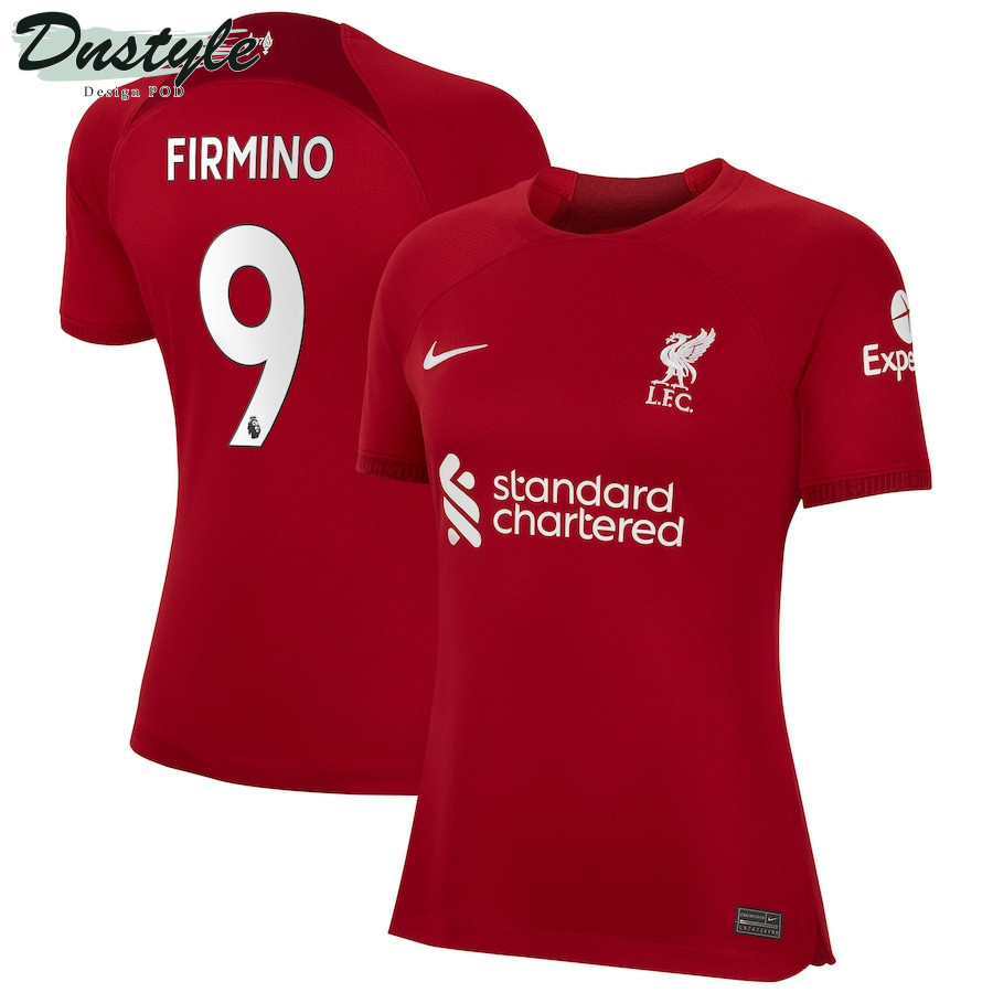 Roberto Firmino #9 Liverpool Women 2022/23 Home Player Jersey – Red