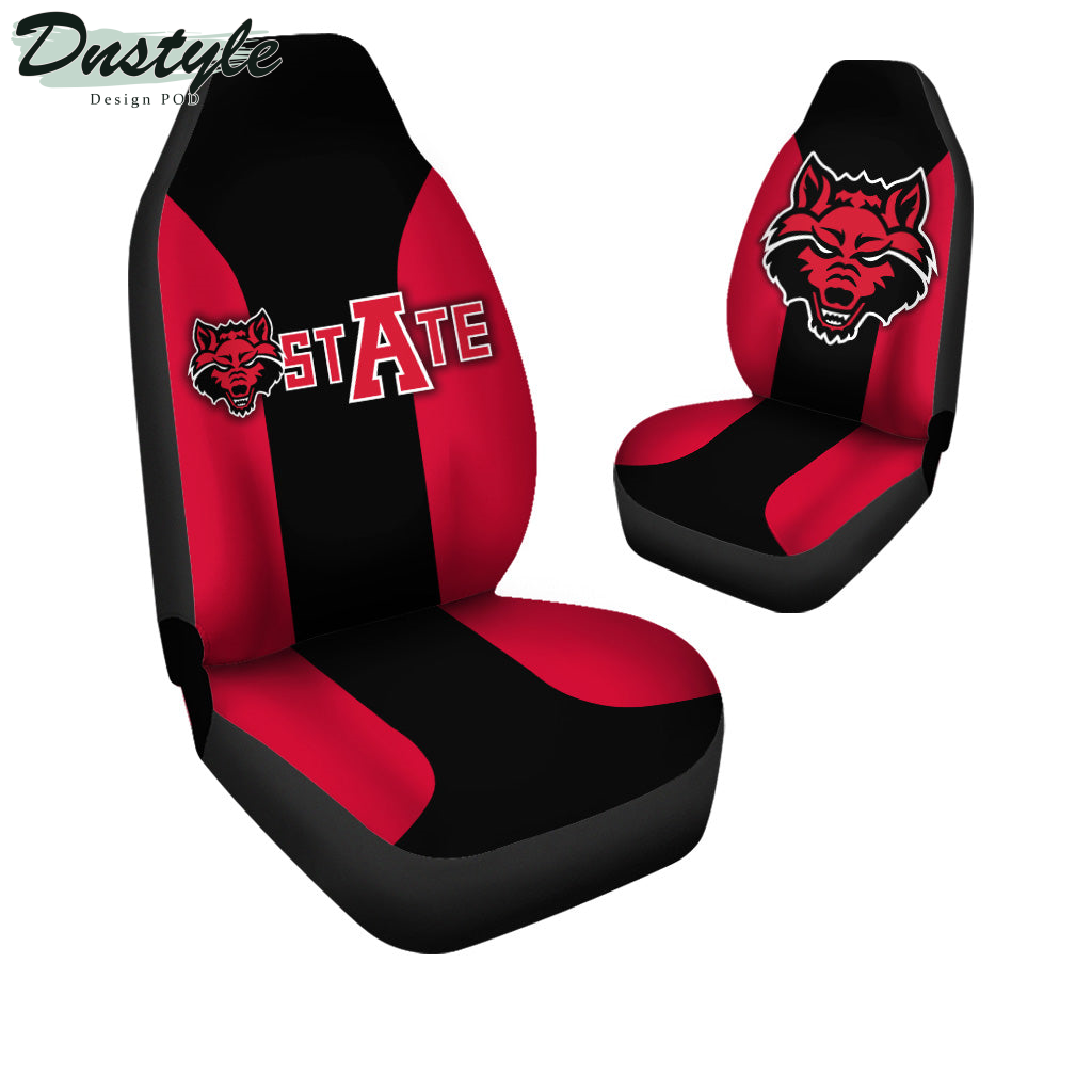 Arkansas State Red Wolves Polynesian Car Seat Cover