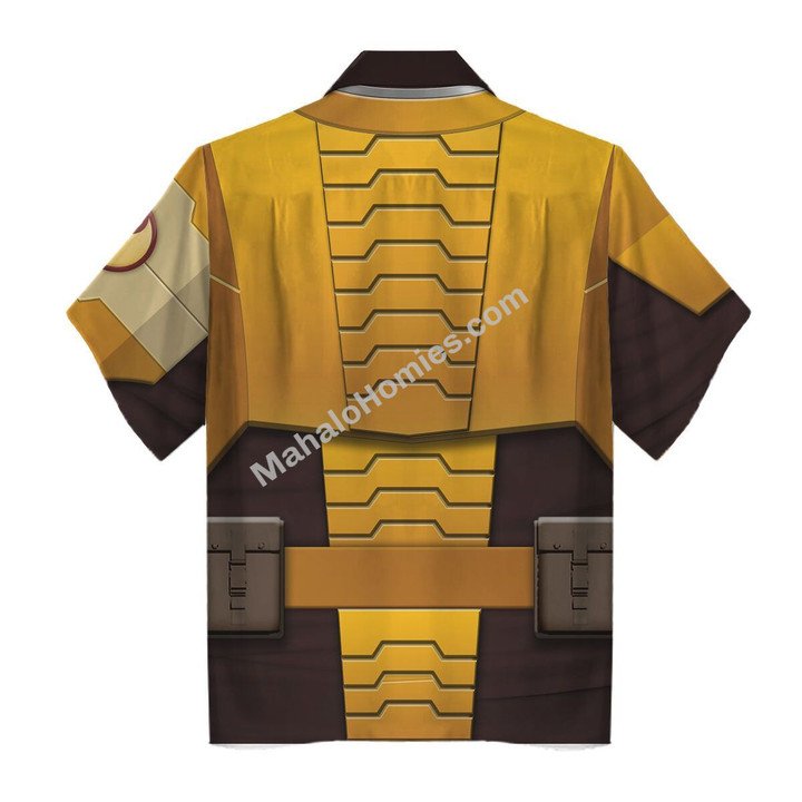 Greater Good Deep Strike Veteran Tau Empire Costume Hawaiian Shirt