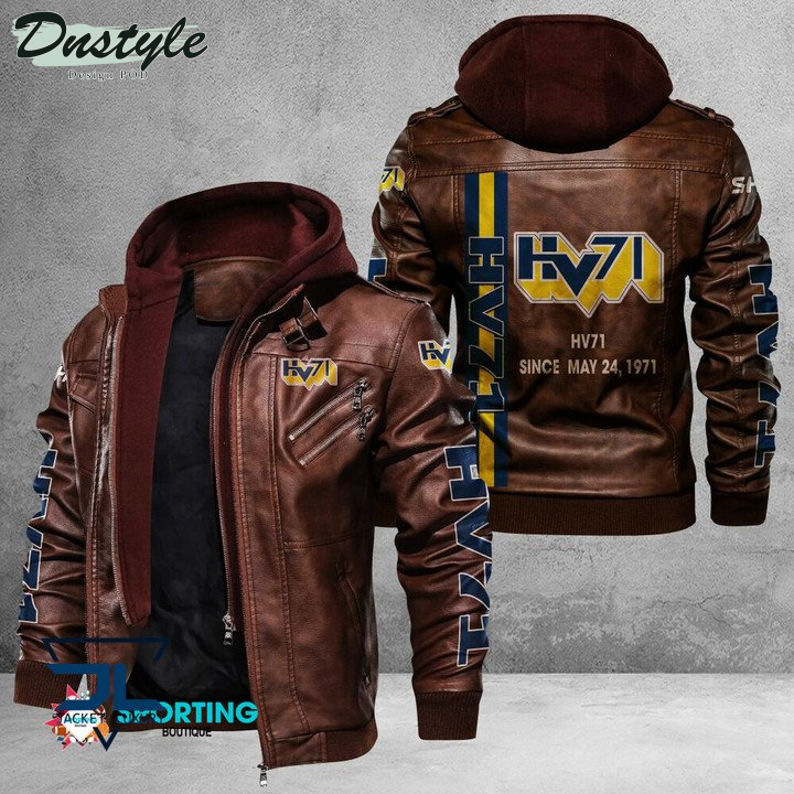 HV71 Since May 24 1971 Leather Jacket