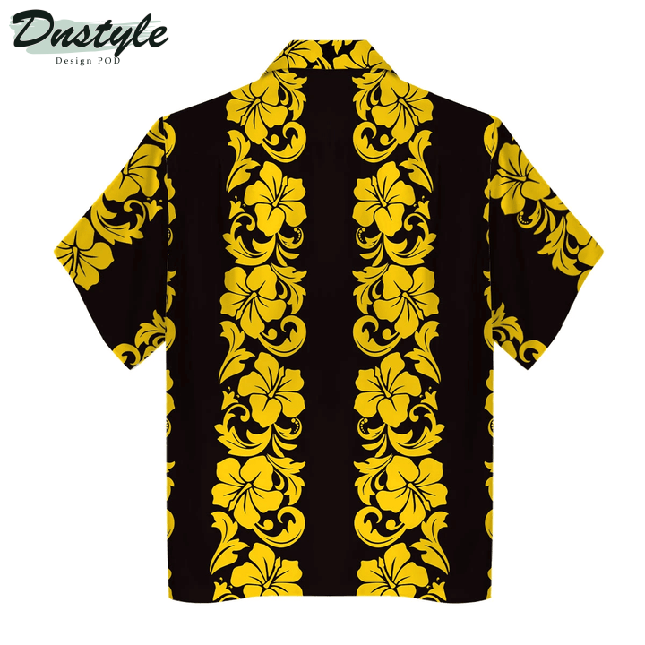 Ricardo Diaz Outfit Yellow Hawaiian Shirt And Short