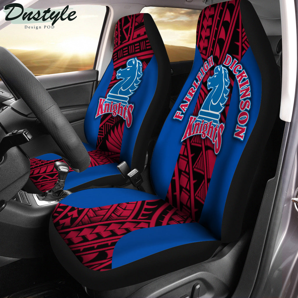 Fairleigh Dickinson Knights Polynesian Car Seat Cover