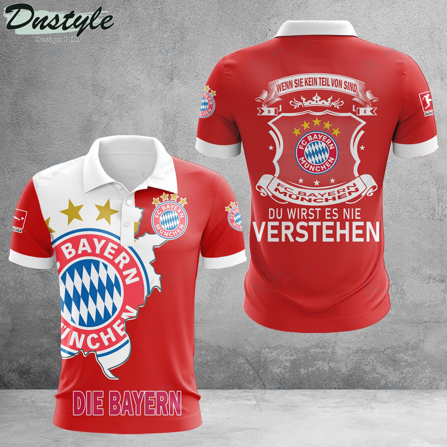 FC Bayern Munchen wenn sie kein teil von sind du wirst es nie verstehen Polo Hemd
