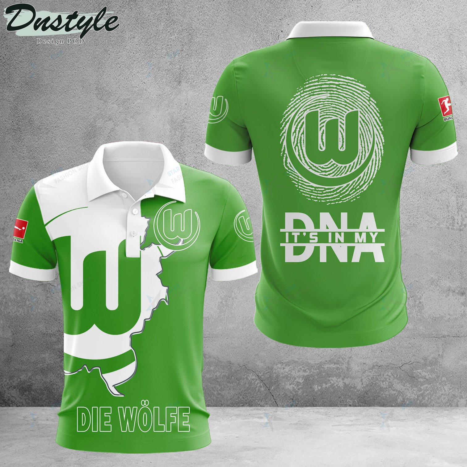 VfL Wolfsburg it's in my DNA polo shirt