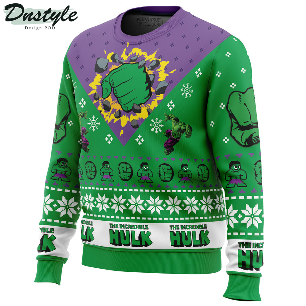 I’m Always Angry The Incredible Hulk Marvel Ugly Christmas Sweater