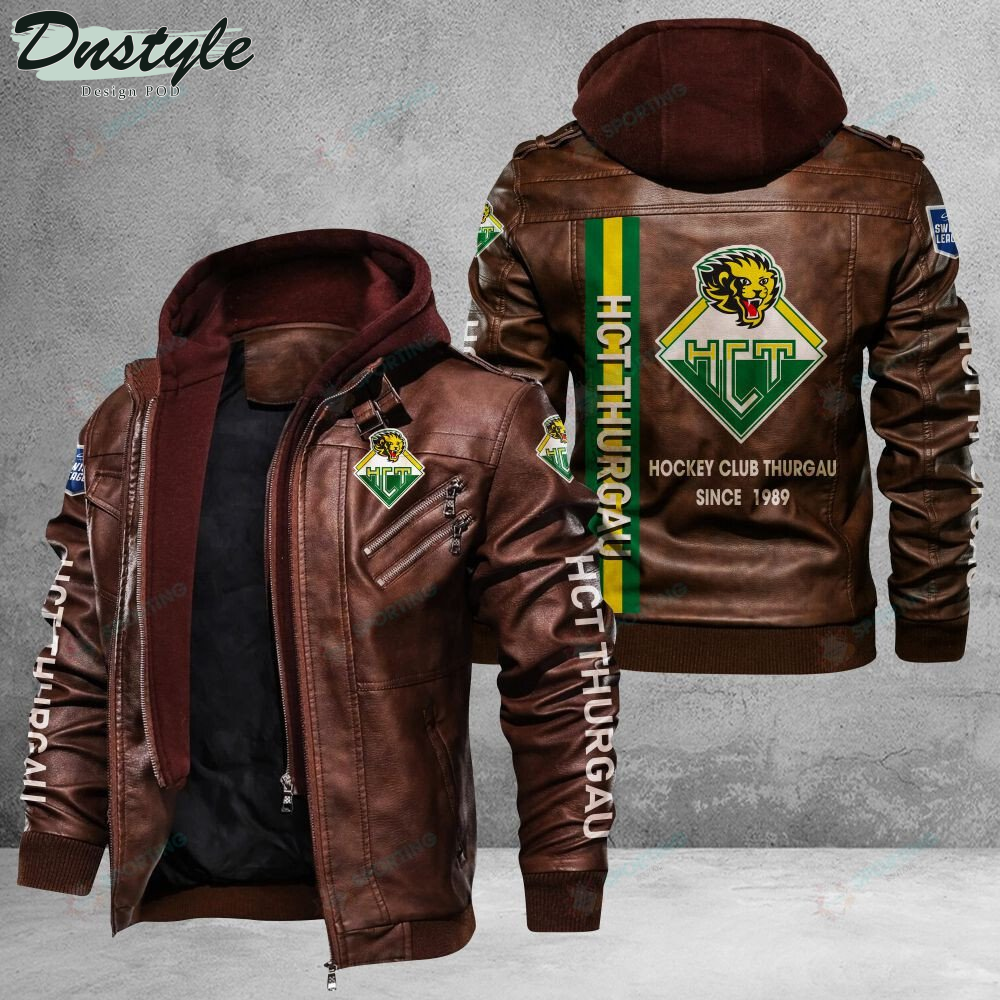 HC Thurgau Lederjacke