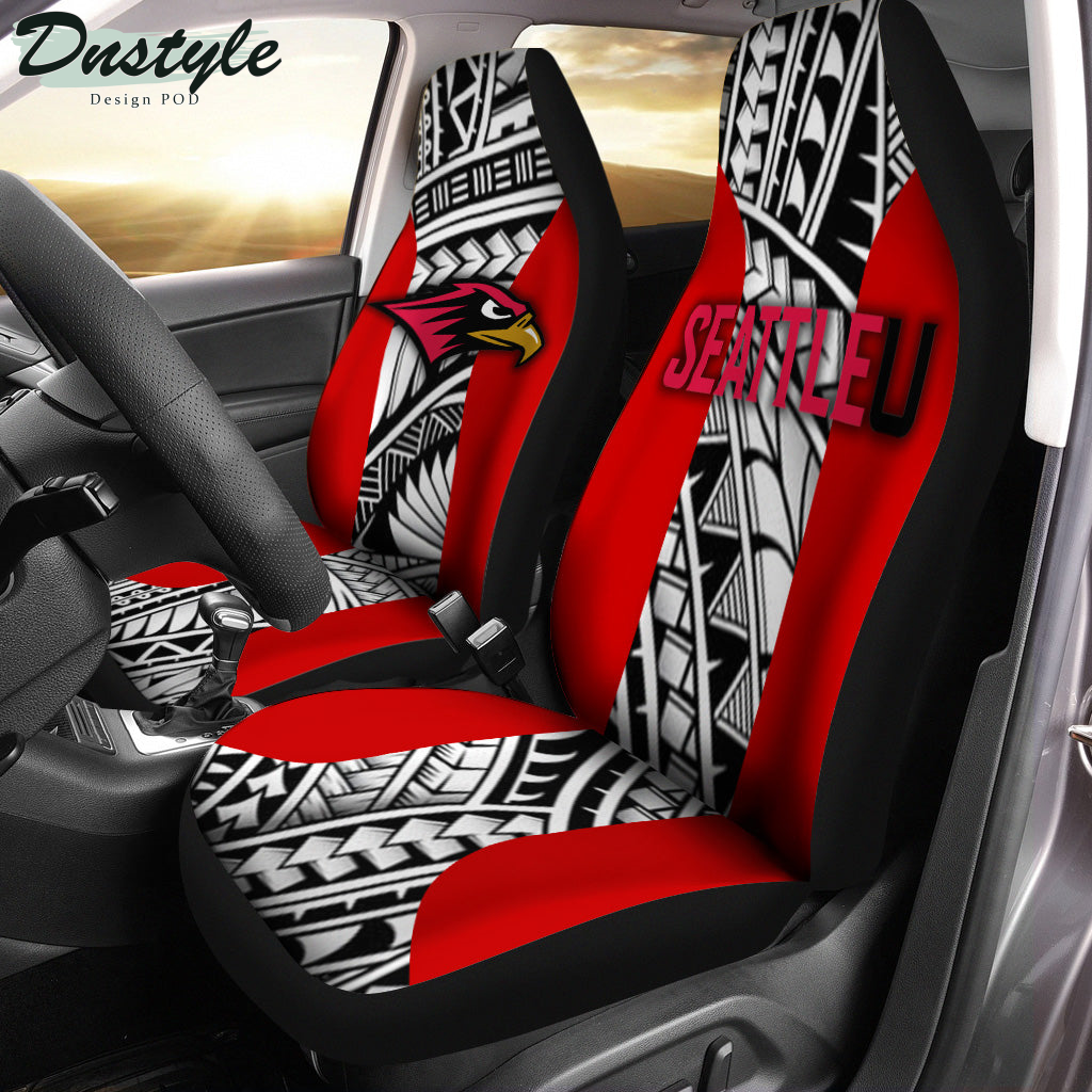 Seattle Redhawks Polynesian Car Seat Cover