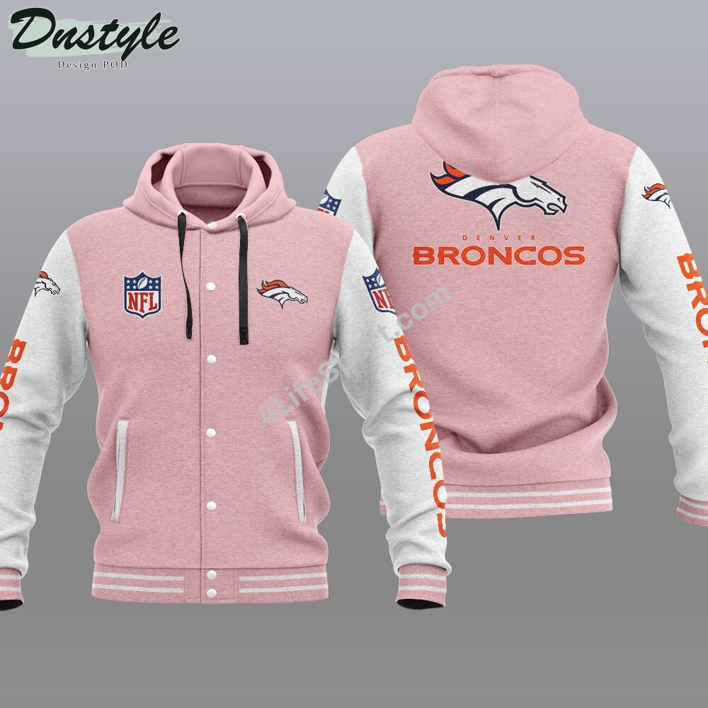 Denver Broncos Hooded Varsity Jacket