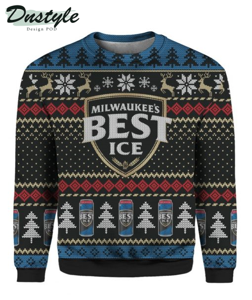 Milwaukees Best Ice Christmas Ugly Sweater