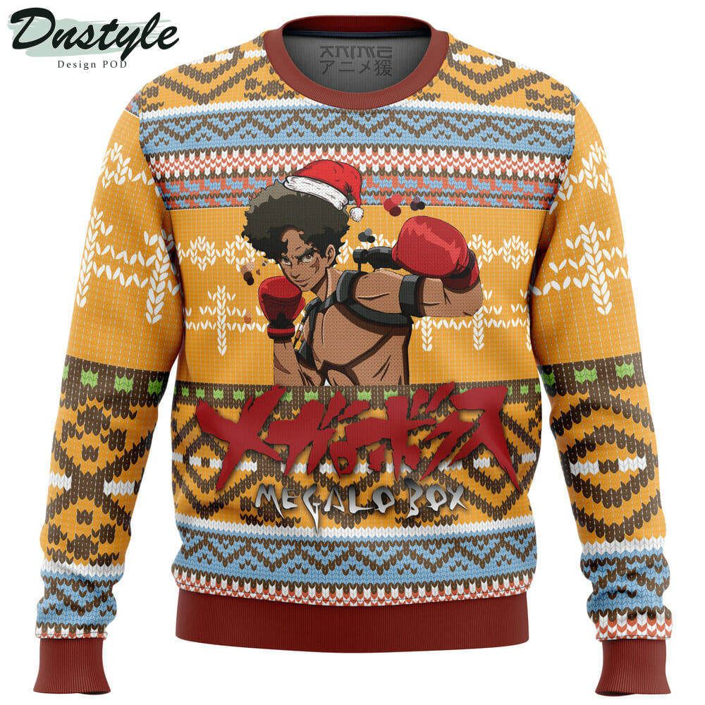 Megalo Box Alt Ugly Christmas Sweater