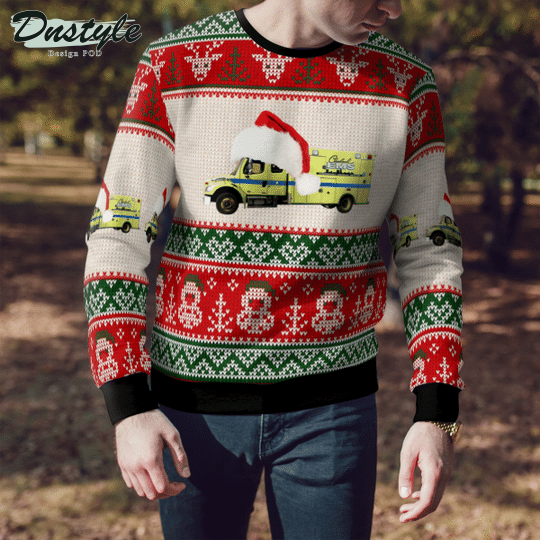 Cleveland EMS Ugly Christmas Sweater