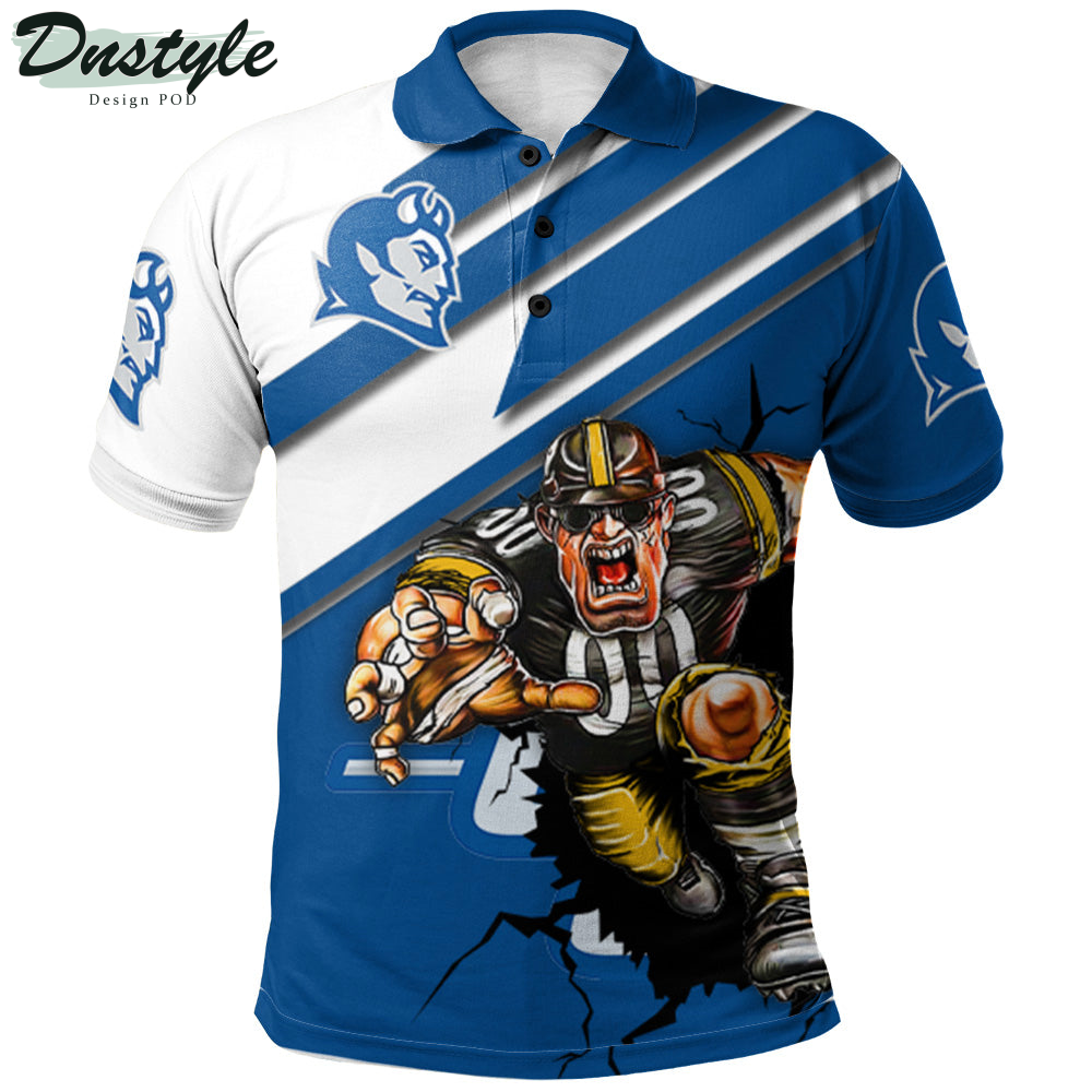 Central Connecticut Blue Devils Mascot Polo Shirt