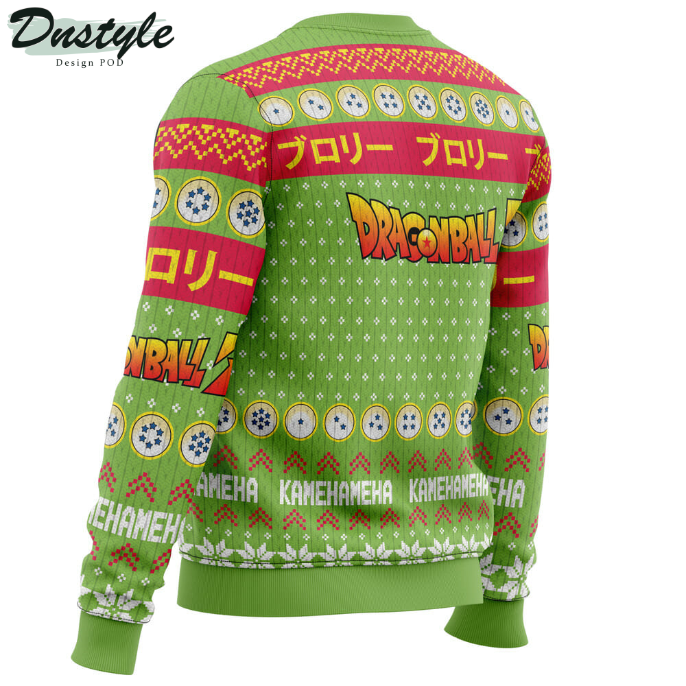 Christmas Broly Dragon Ball Z Ugly Christmas Sweater