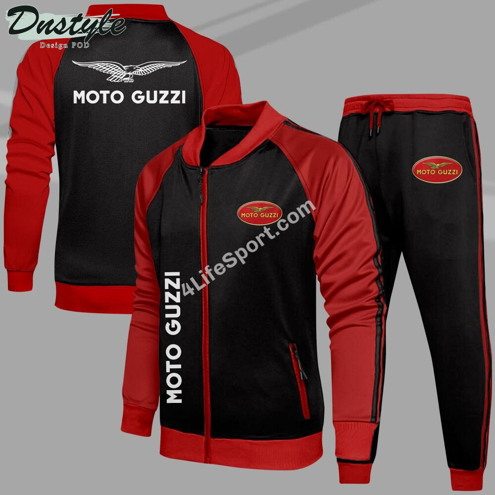 Moto Guzzi Tracksuits Jacket Bottom Set