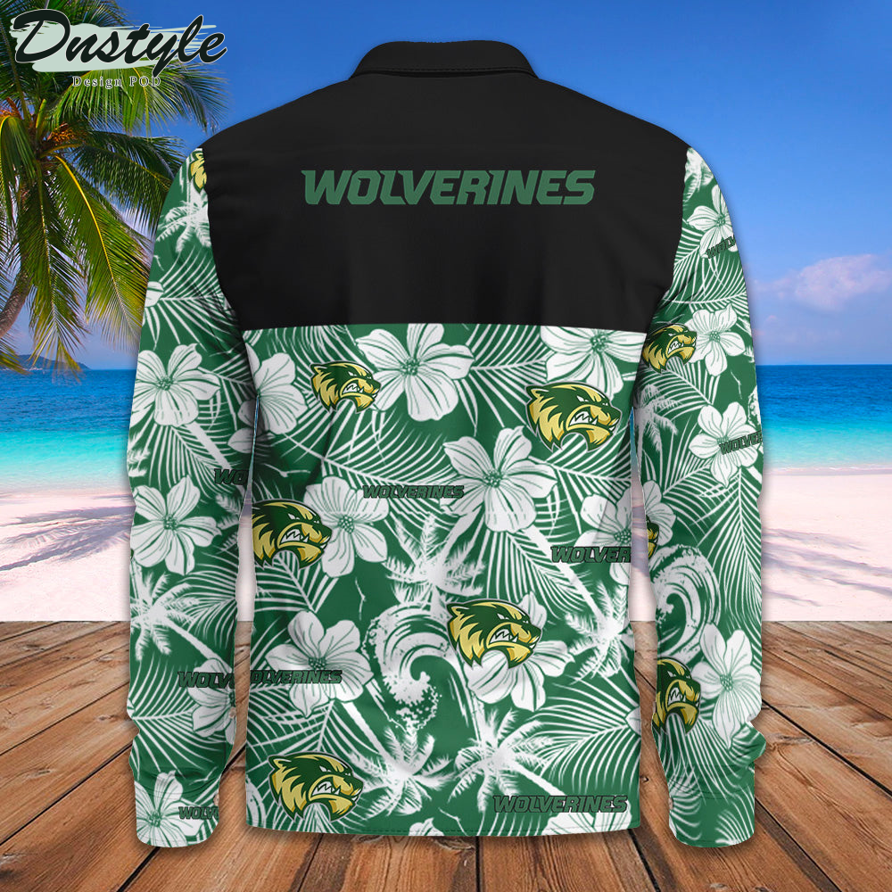 Utah Valley Wolverines Long Sleeve Button Down Shirt