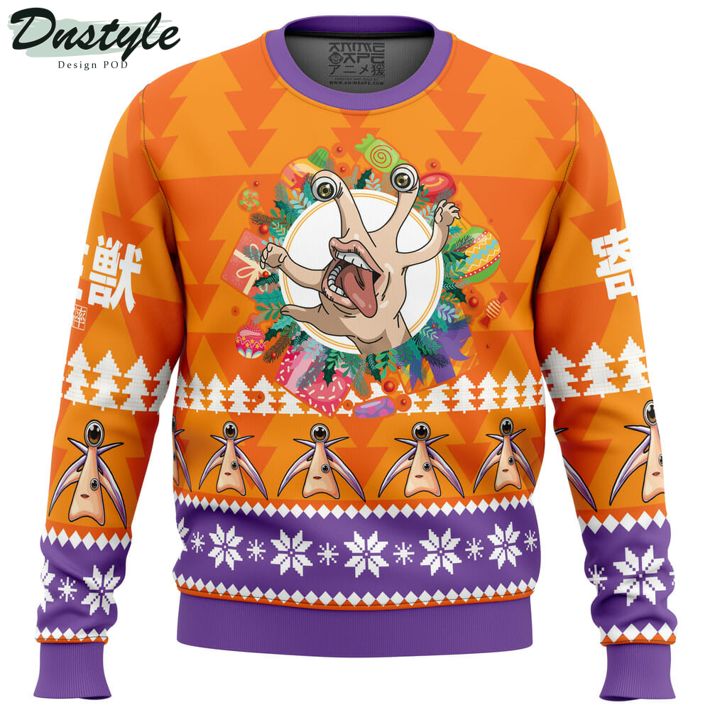 Jolly Parasitic Beasts Ugly Christmas Sweater