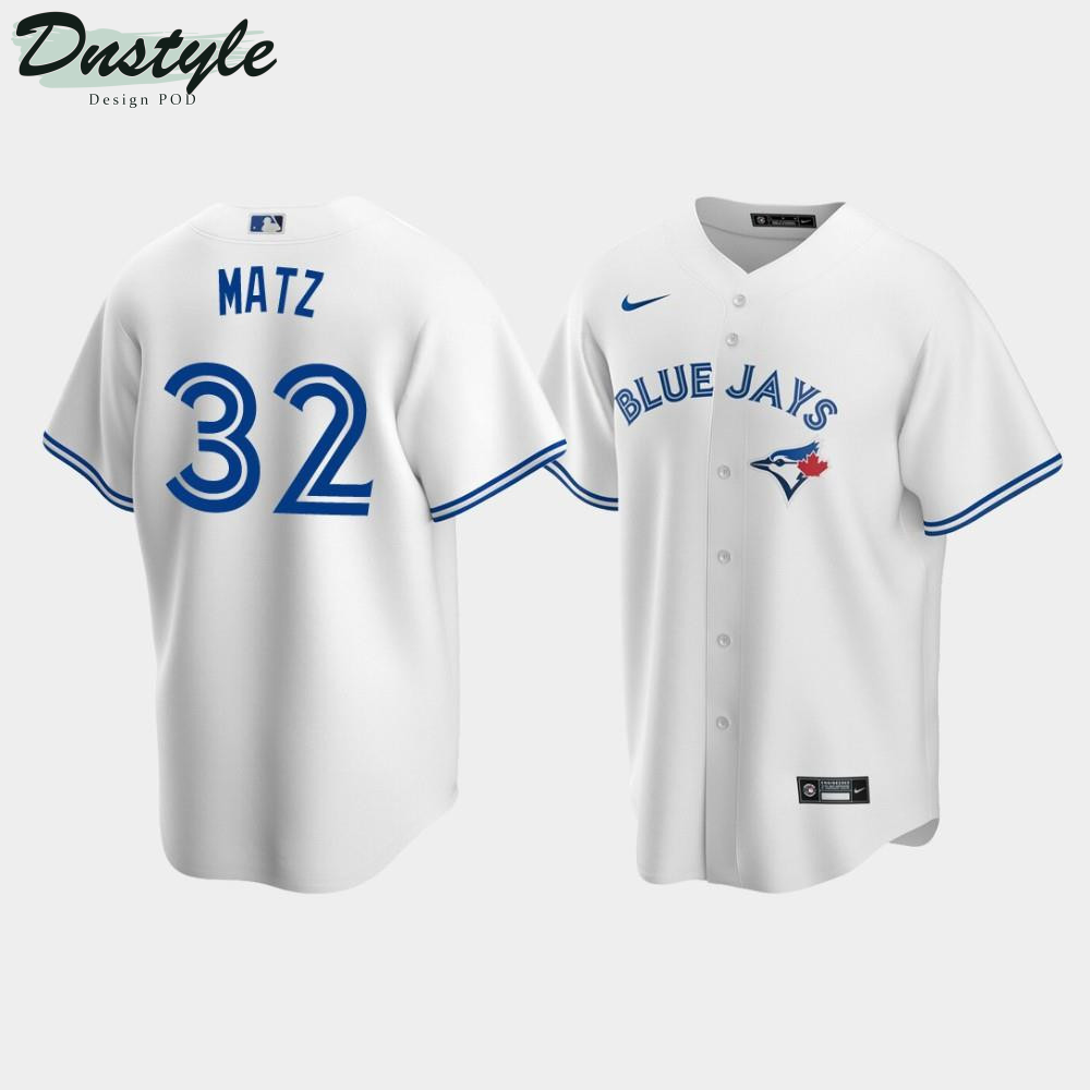 Men's Toronto Blue Jays #32 Steven Matz White Home Jersey MLB Jersey