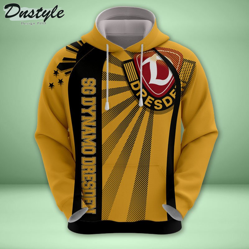 SG Dynamo Dresden Allover bedrucktes Hoodie-T-Shirt