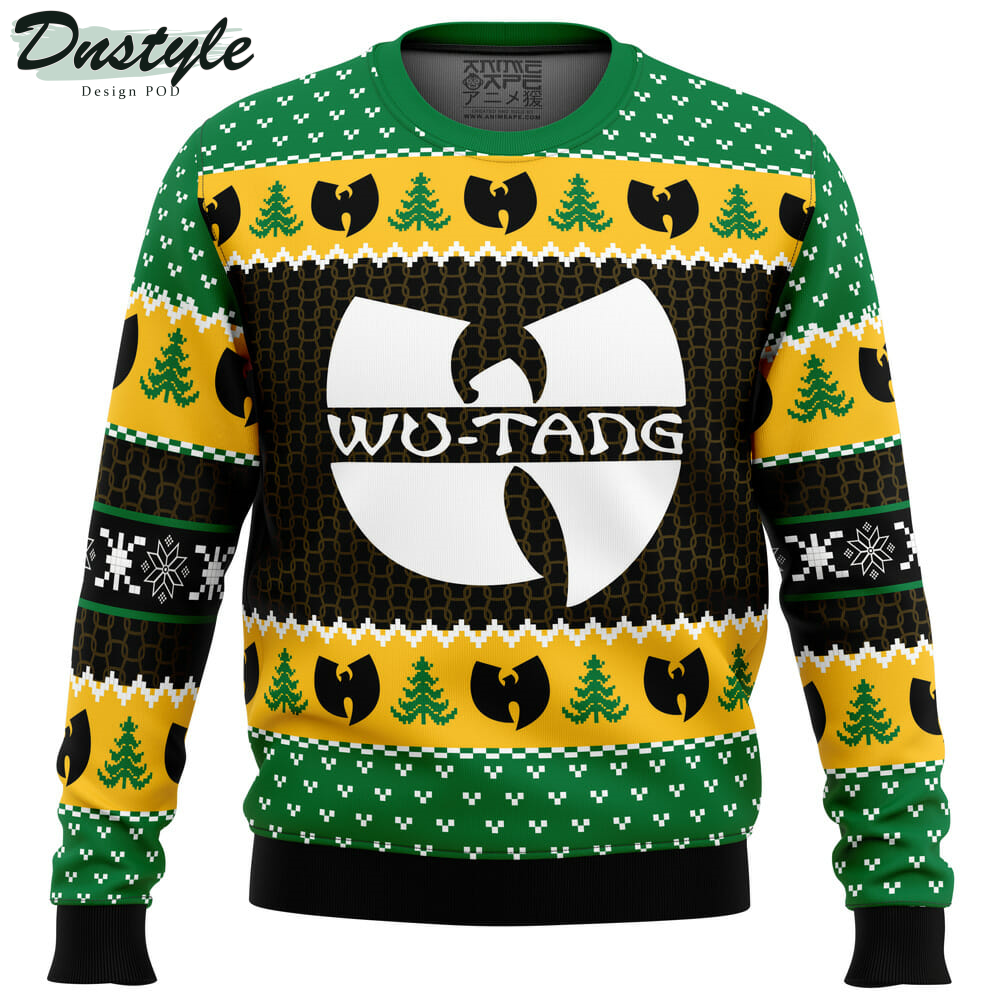 Yah It's Christmas Time Yo Wu Tang Clan Ugly Christmas Sweater