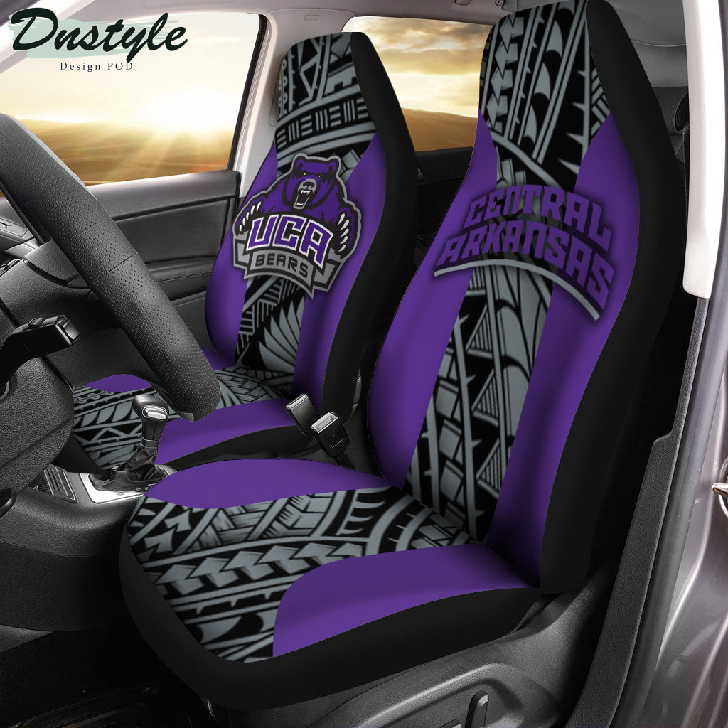 Central Arkansas Bears Polynesian Car Seat Cover