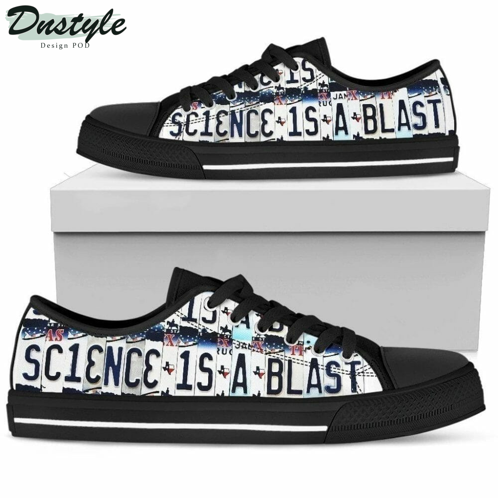 Science Is A Blast Low Top Shoes Sneakers