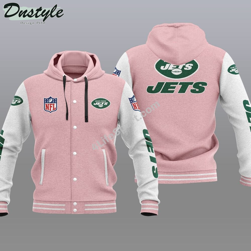 New York Jets Hooded Varsity Jacket