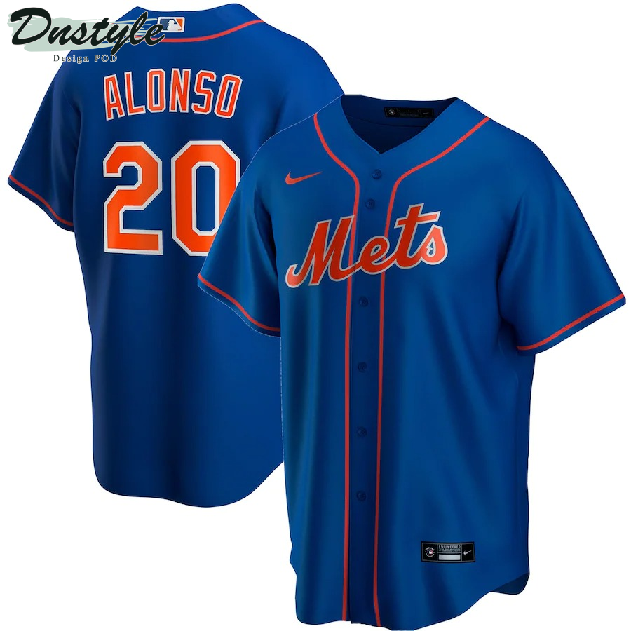 Men's New York Mets Pete Alonso Nike Royal Alternate Replica Player Name Jersey