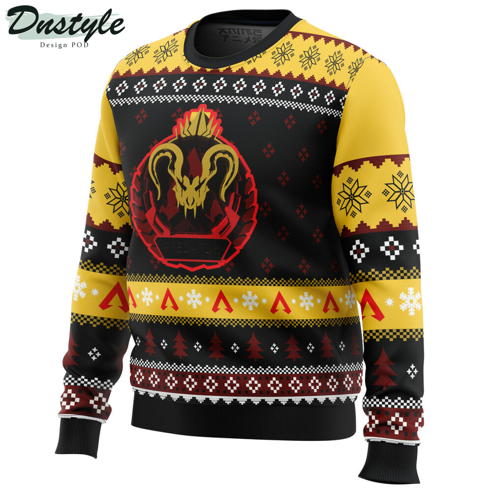 Predator Rank Apex Legends Ugly Christmas Sweater