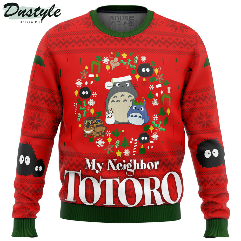 My Neighbor TOTORO CHRISTMAS Ugly Christmas Sweater