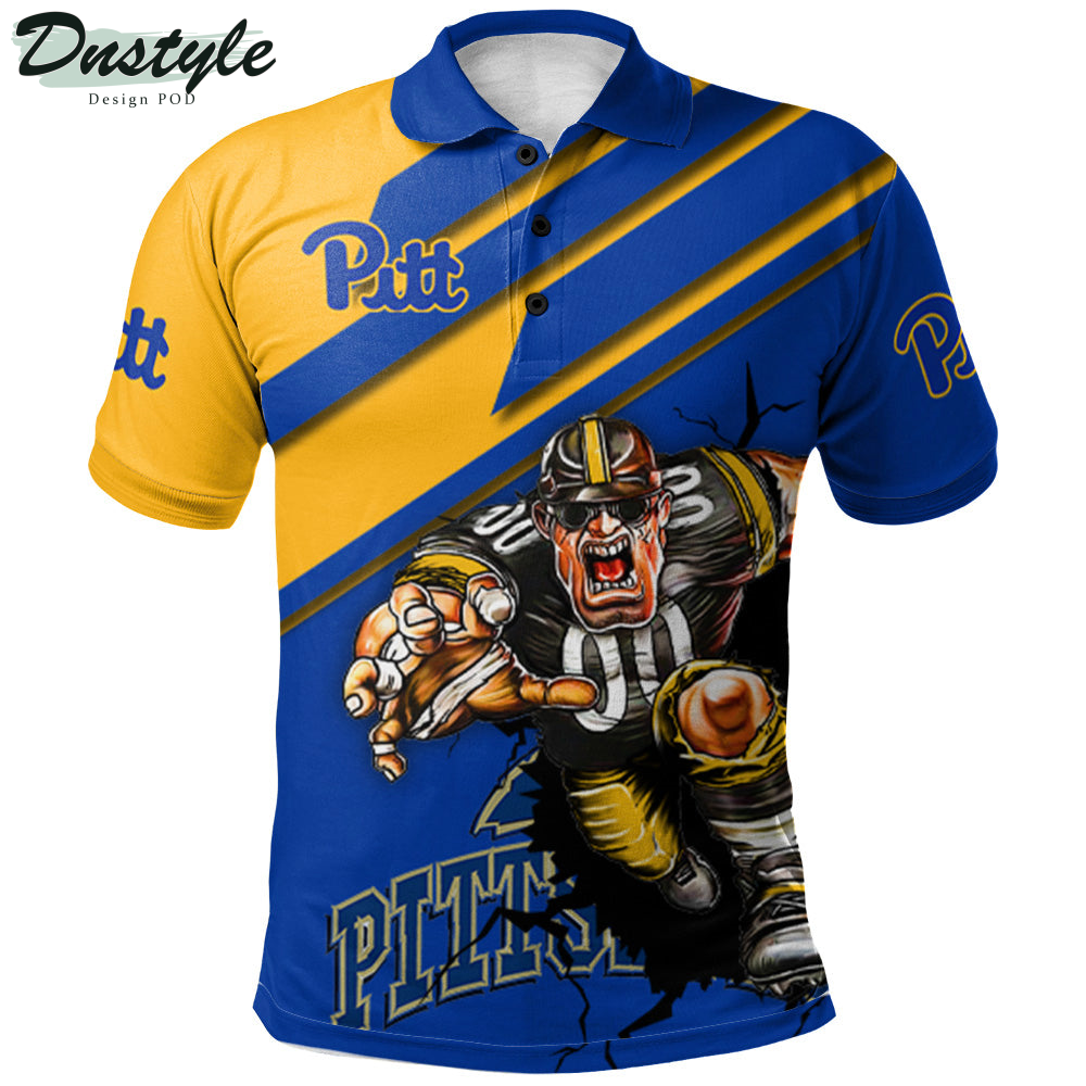 Pittsburgh Panthers Mascot Polo Shirt