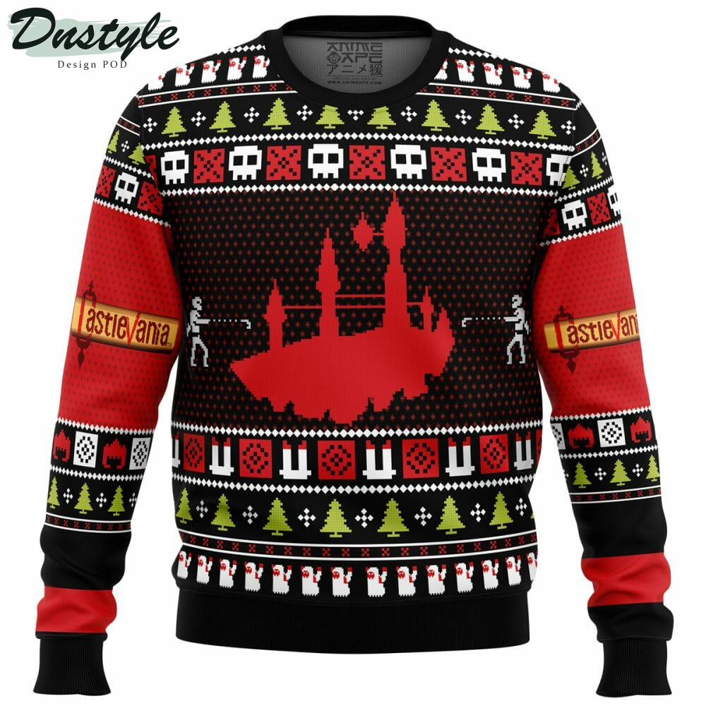 Christmas Castlevania Ugly Christmas Sweater