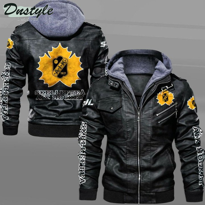 Skelleftea AIK leather jacket