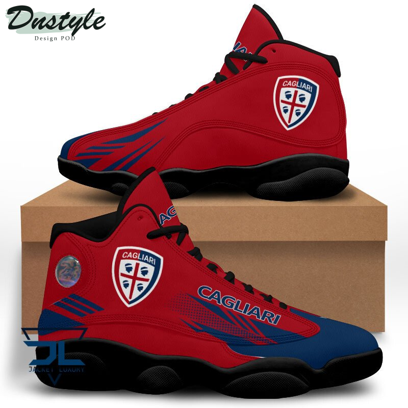 Cagliari Calcio Air Jordan 13 Shoes Sneakers