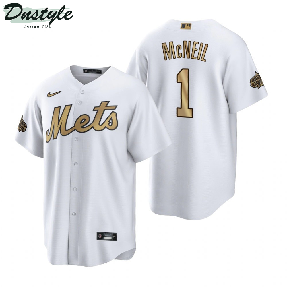 New York Mets Jeff McNeil White 2022 All-Star Game Jersey
