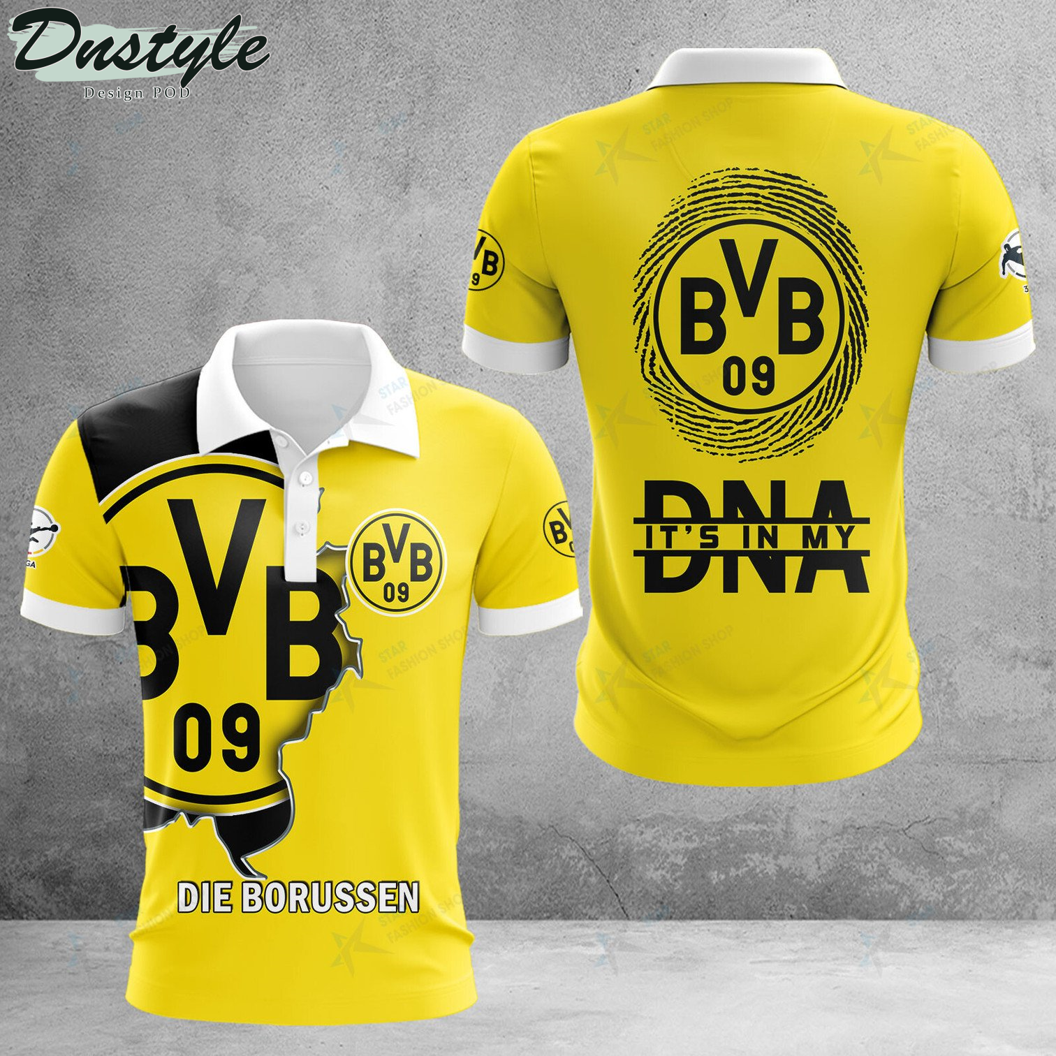Borussia Dortmund II it's in my DNA polo shirt