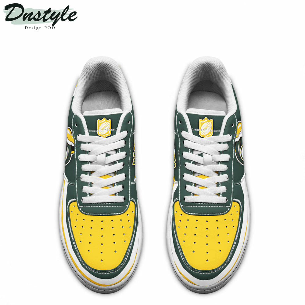 Green Bay Packers Air Sneakers Air Force 1 Shoes Sneakers
