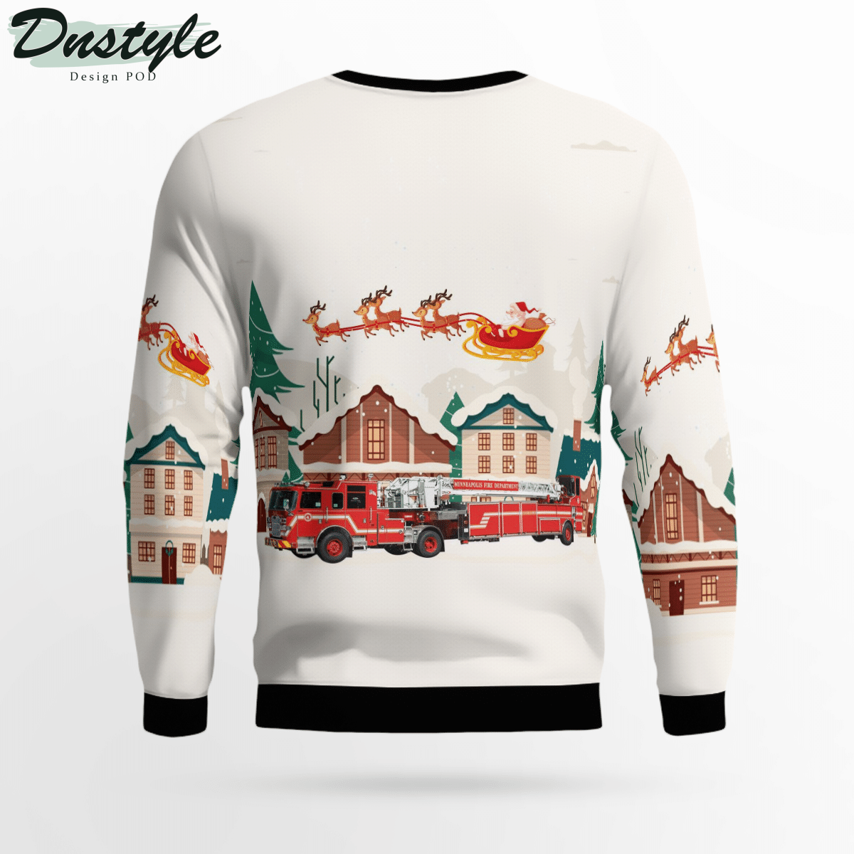 Minneapolis Fire Department Ugly Christmas Sweater