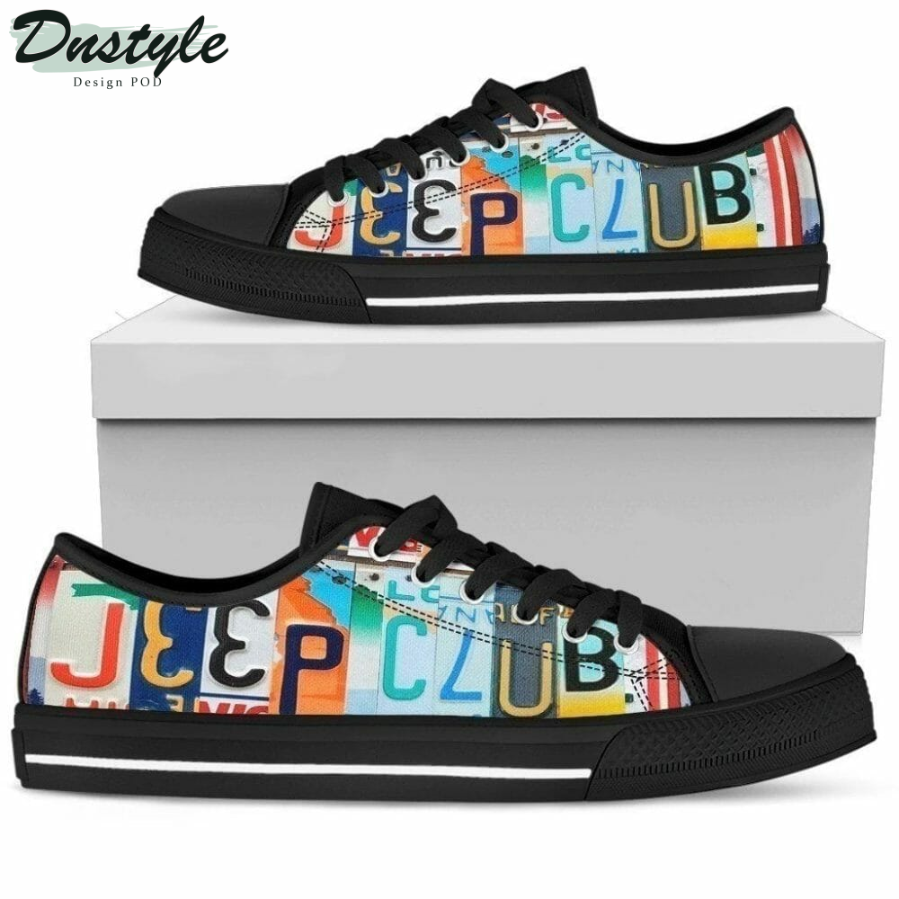 Jeep Club Jeep Lover Low Top Shoes Sneakers