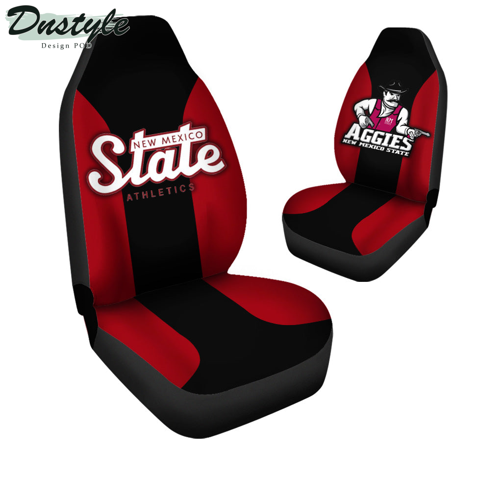 New Mexico State Aggies Polynesian Car Seat Cover