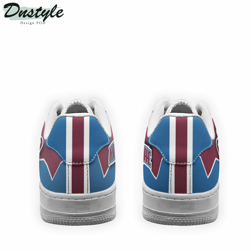 Colorado Avalanche Air Sneakers Air Force 1 Shoes Sneakers