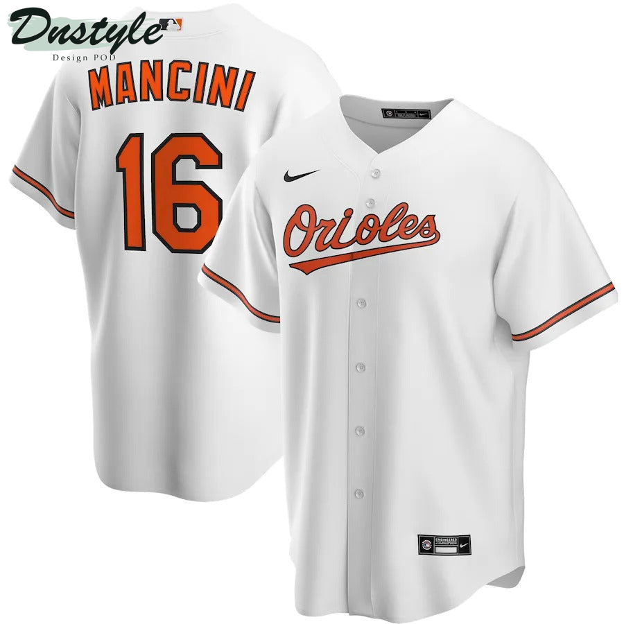 Men's Baltimore Orioles Trey Mancini Nike White Home Replica Player Name Jersey