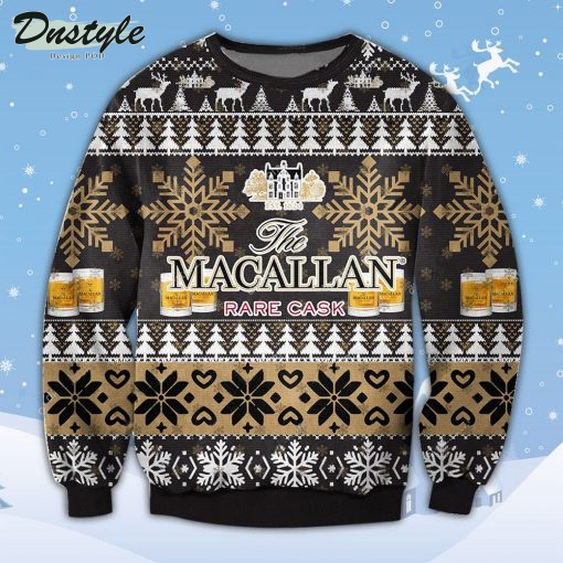 The Macallan Rare Cask Ugly Christmas Ugly Sweater