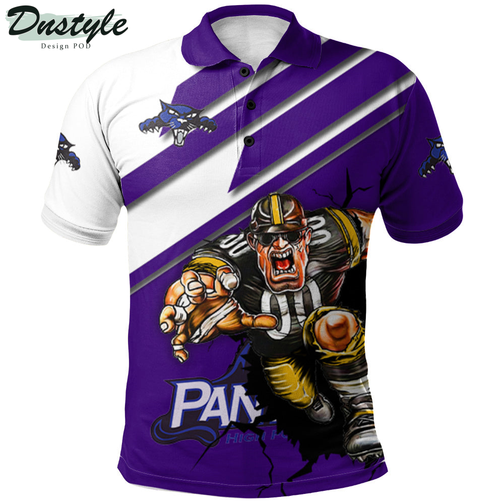 High Point Panthers Mascot Polo Shirt