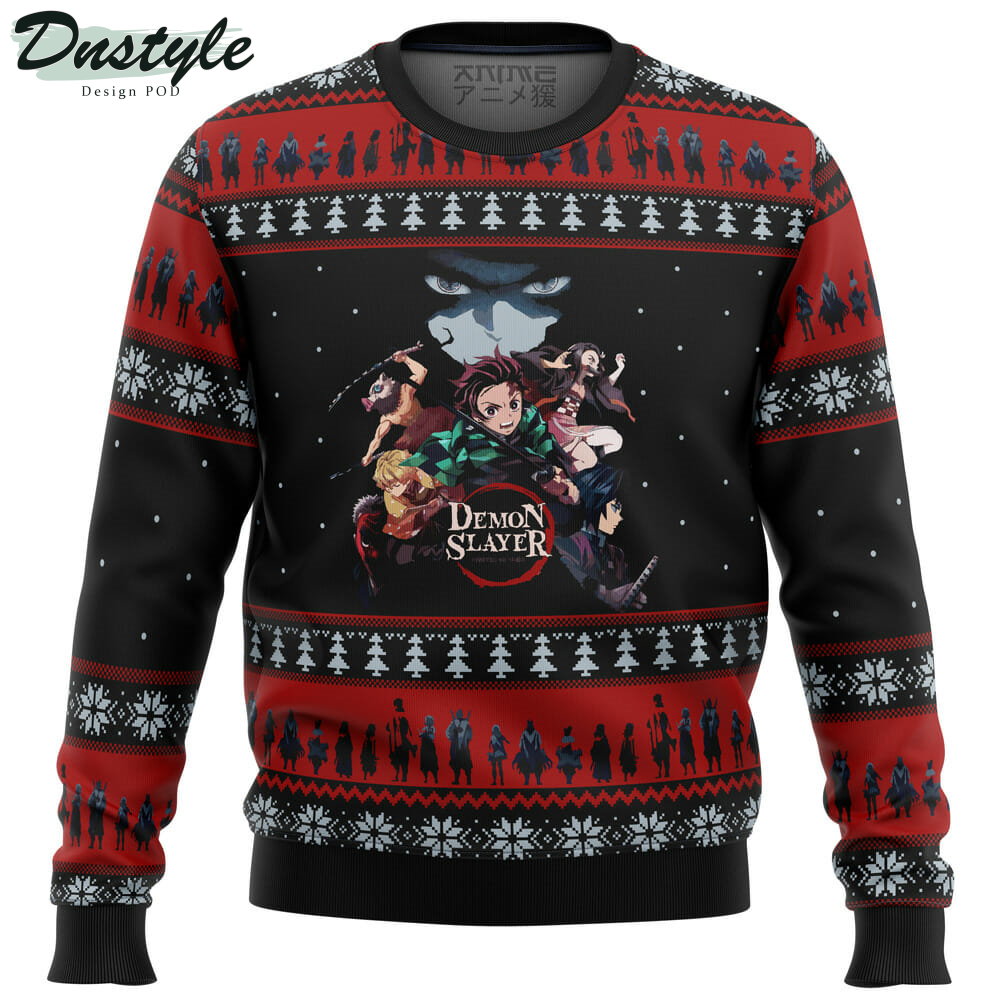 Demon Slayer Poster Ugly Christmas Sweater