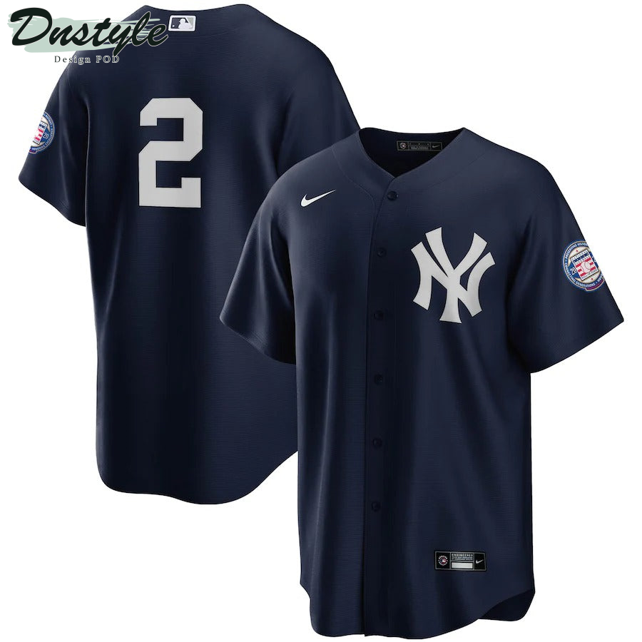 Men's New York Yankees Derek Jeter Nike Navy 2020 Hall of Fame Induction Alternate Replica Player Jersey